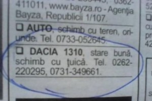 tuica vs dacia 1310