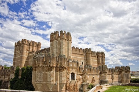 Castelul Coca din Spania